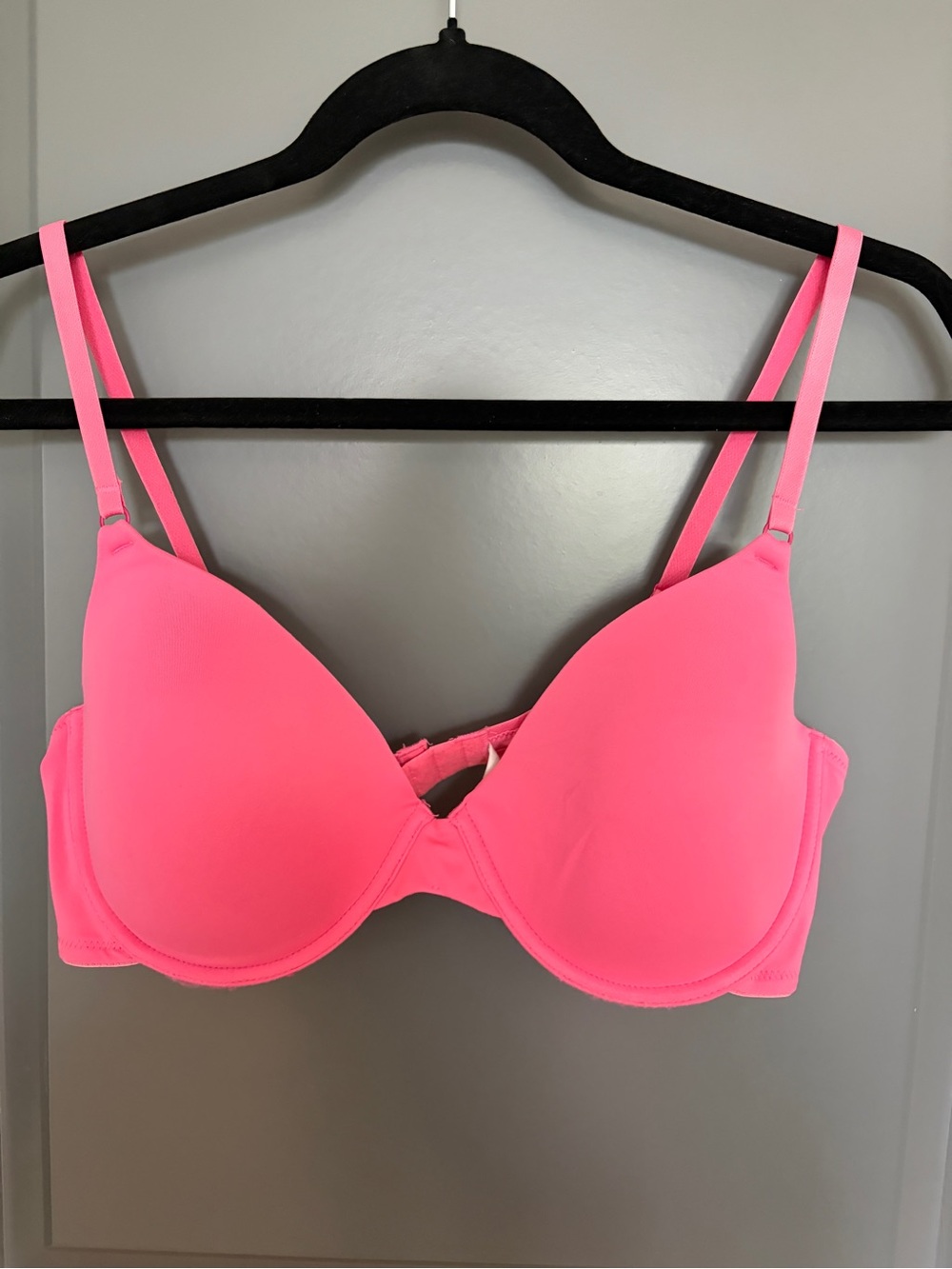 La SENZA Neon Pink lightly lined Underwire Bra